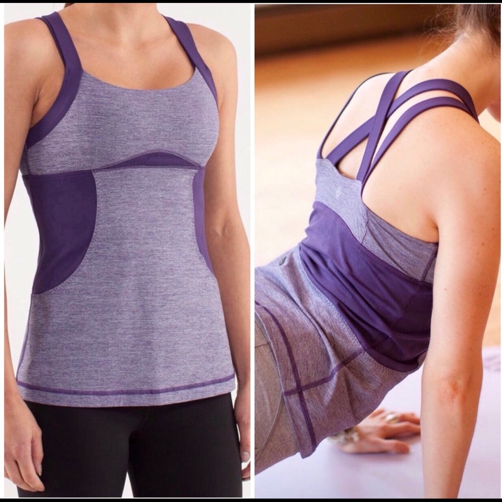 Lululemon Lululemon Chaturanga Purple Tank